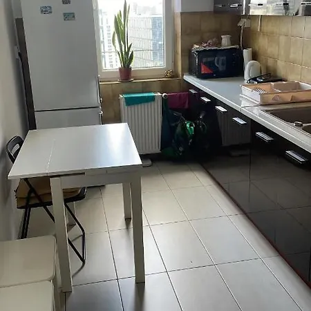 One Bedroom And A Living In A 2bedroom Apartament Warszawa